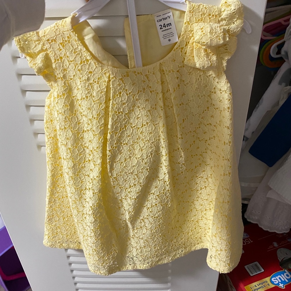 Yellow dress comes with panties